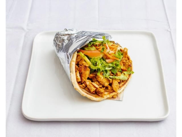 Chicken Shawarma Sandwich.